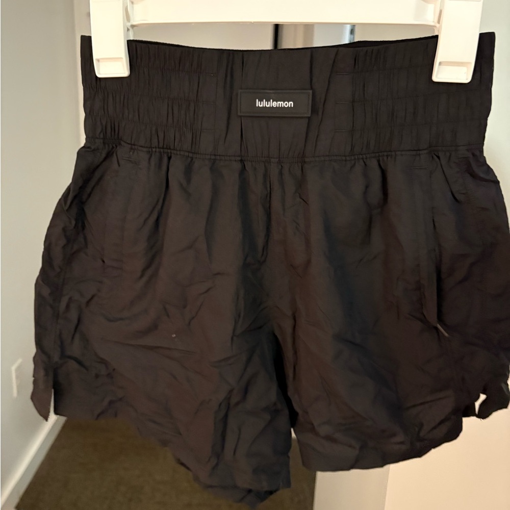 lululemon athletica Midnight Black Athletic Shorts